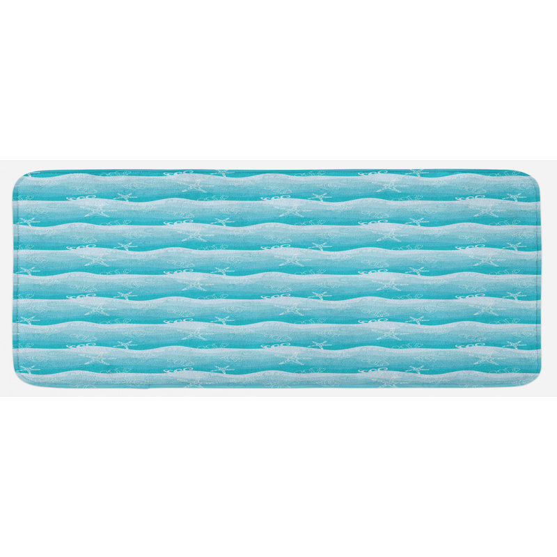 Tapis de cuisine nautique
