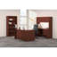 10500 Series Executive Desk with Hutch-262354892-262354895