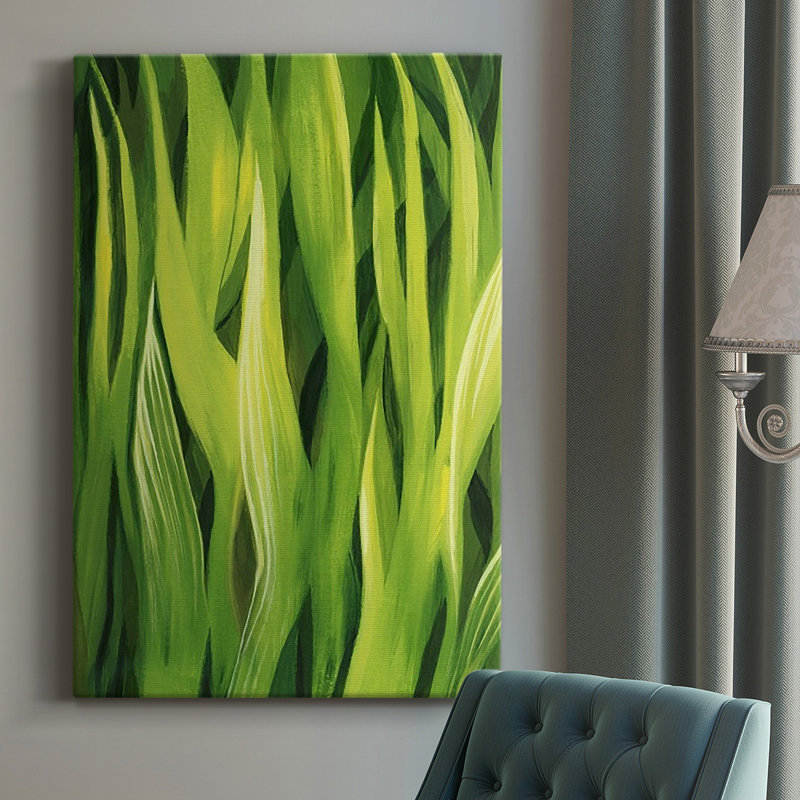 «Blades of Grass I», reproduction sur toile tendue, H 27 po x l 18 po x P 1,5 po