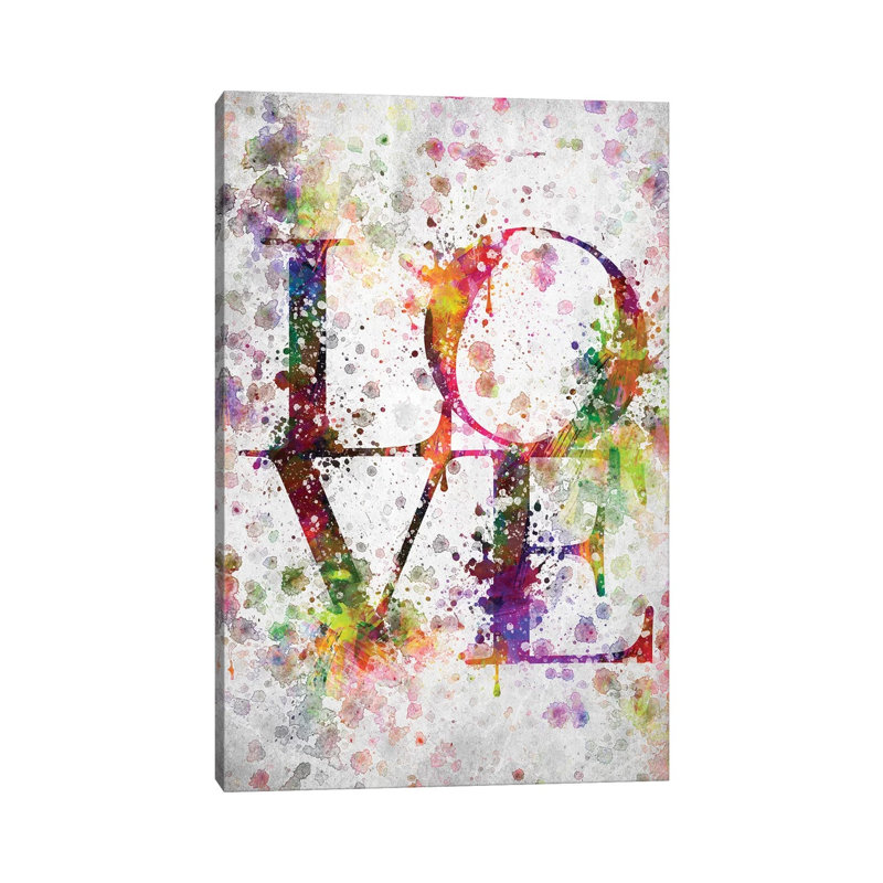 Love 1 Piece Wrapped Canvas Wall Art, 101.6cm H x 66.04cm W x 1.905cm D