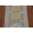 Vegetable Dye Oushak Turkish Runner Rug 13