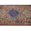 Tapis rose tribal 4 x 10