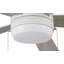 Ventilateur de plafond encastré à DEL à 5 pales 52 po Merit-1269440728