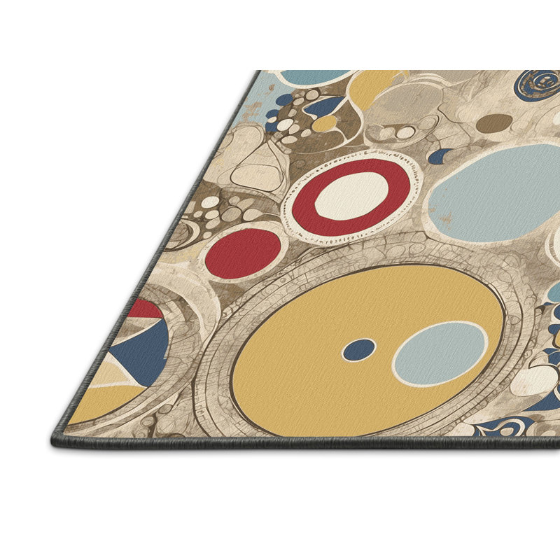 Dynamic Beam Rug, Square 7'