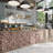 11.25" x 11.25"  Metal Mosaic Wall Tile-55887665