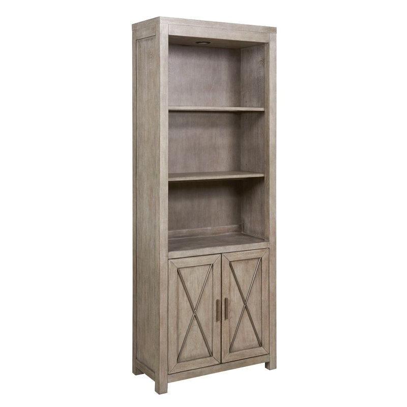 Parrimon 80'' H x 30'' W Wood Standard Bookcase