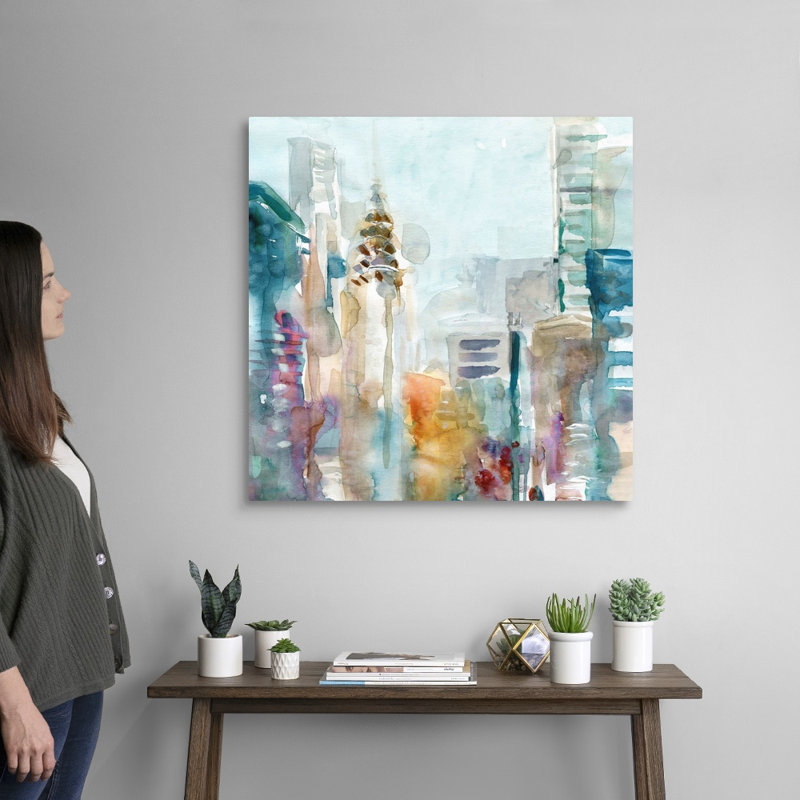 Spectrum NYC - Peinture sur toile, Toile tendue, H 30 po x l 30 po x P 1,25 po