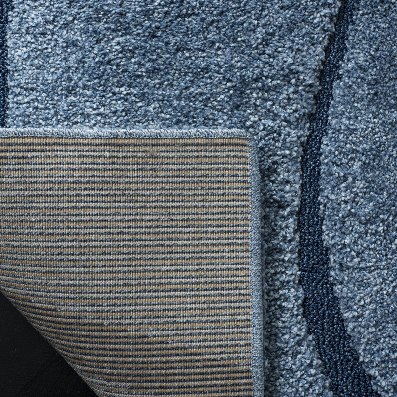 Tapis bleu Ashal, Carré 4 pi