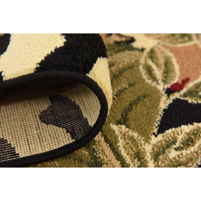 Testerman Power Loom Cream Rug, Square 5'3"