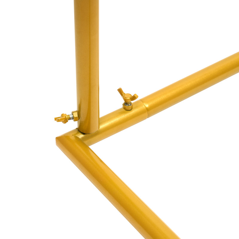 Lightweight Gold Wedding Garden Arbor