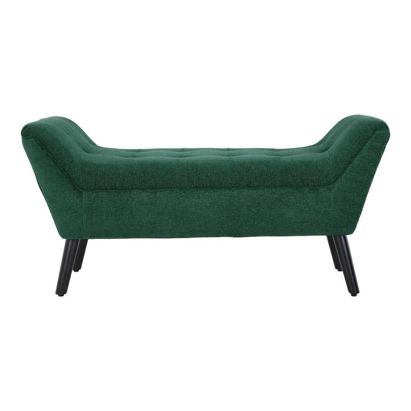 Guntersville Linen Bench, Green