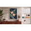 Roses in Teal Japandi - Wrapped Canvas-159202180-159202185