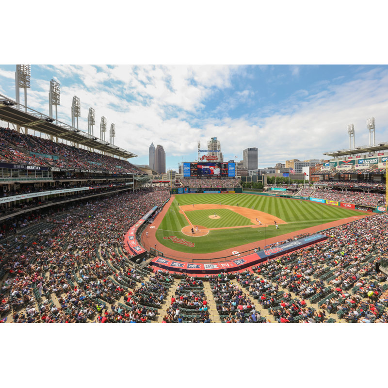 Cleveland Indians Basebal Stadium, Jacobs Field, Progressive Field, Baseball, Stadium, Grand Angle