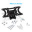 Support mural Botkin Black Tilt pouvant supporter jusqu'à 44 lb