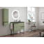 Meuble-lavabo mural deux tiroirs 31 po Accent - vert sauge-87459878