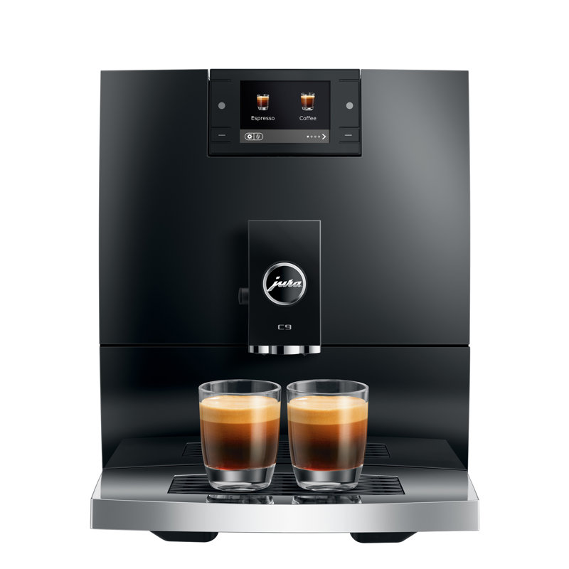 C9 Piano Black Automatic Coffee Machine, Black