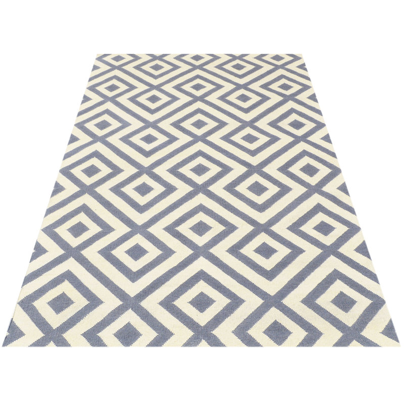 Luisa Geometric Hand Woven Area Rug, Rectangle 140 x 200cm