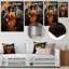 Music In Harlems I - Décoration murale métal afro-américaine-510389349