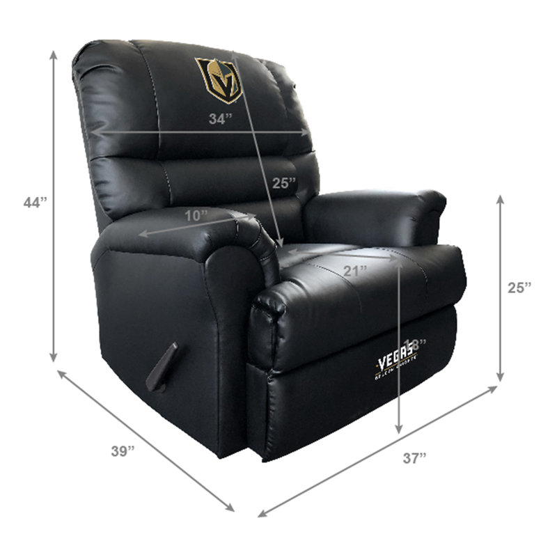 NHL Sports Recliner, Vegas Golden Nights