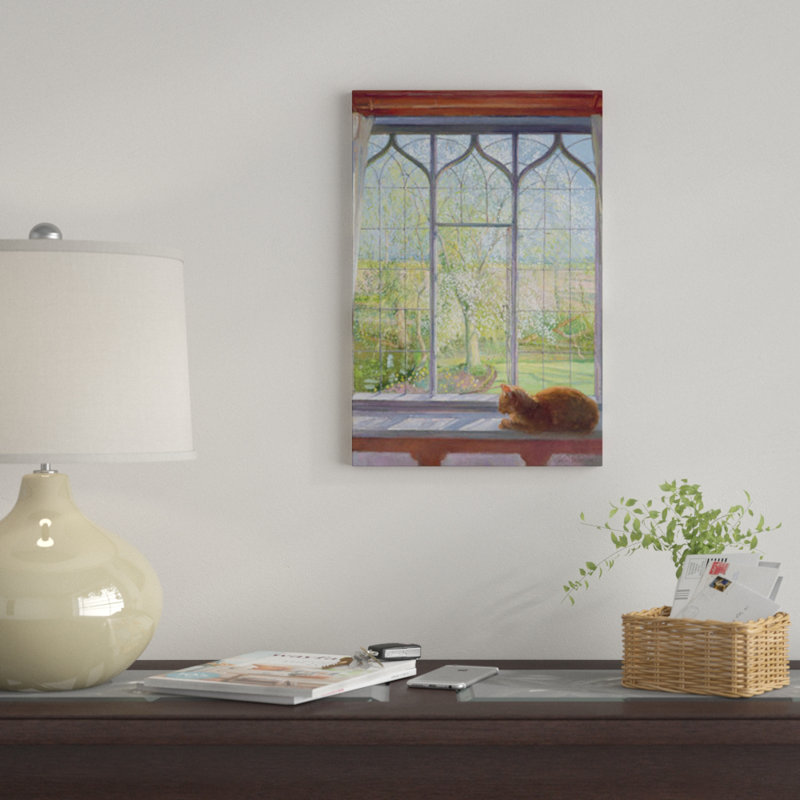 «Window», reproduction sur toile, H 12 po x l 8 po x P 0,75 po, Toile tendue, Pas de tapis