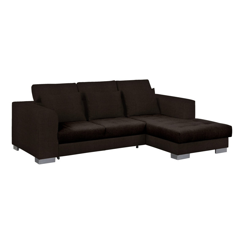 Kiana Sofa Bed, Dark brown, Right
