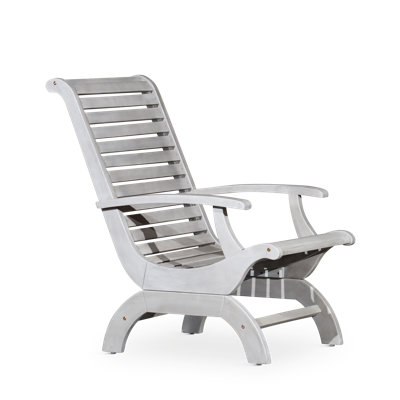 Chaise de plantation en eucalyptus Moreno