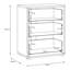 Tekita Modern 3-drawer chest of drawers, small storage cabinet, engineered wood, beige, 54 cm W x 66.3 cm H x 34.8 cm D-391126110