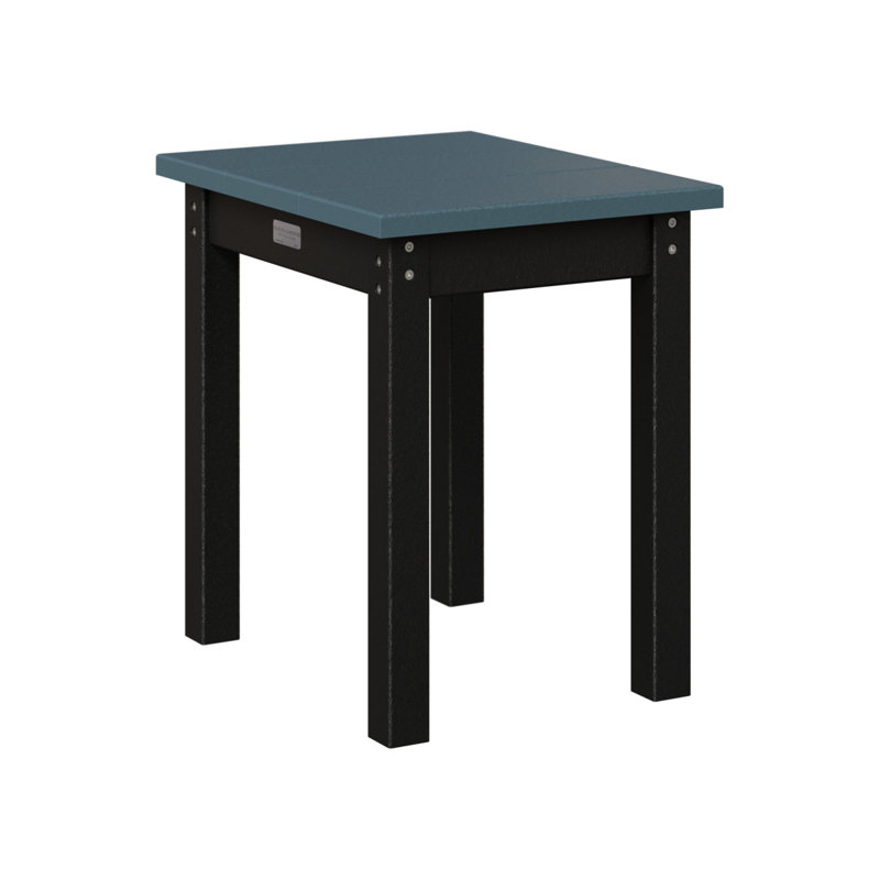 Berlin Gardens Economy End Table, Slate, Black