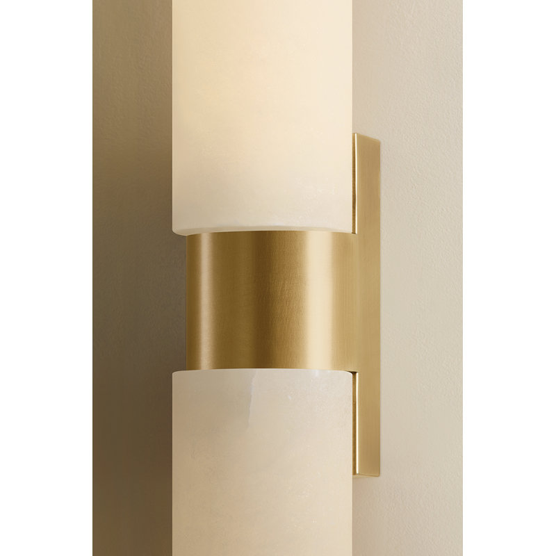 Tycho LED Wallchiere, 26.5" H x 2.75" W x 3.25" D, 2 Lights, 1000 lm