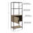 3-Shelf Bookcase With Storage Cabinet