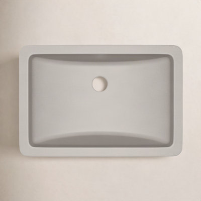 Quartz Composite Rectangular Vanity Sink