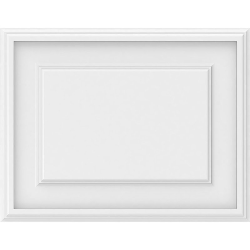 Legacy Raised Decorative Wall Panel, 14"H x 18"W x 0.63"D