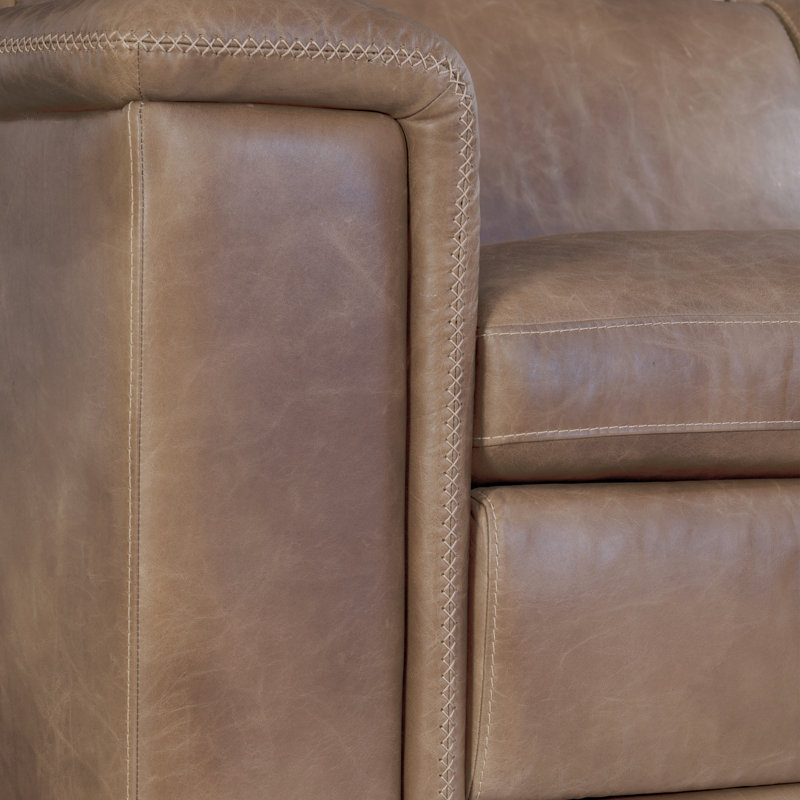 Bernhardt Lioni Leather 4-Piece Power Motion Sectional