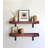 2 Piece Oak Bracket Shelf-94461866