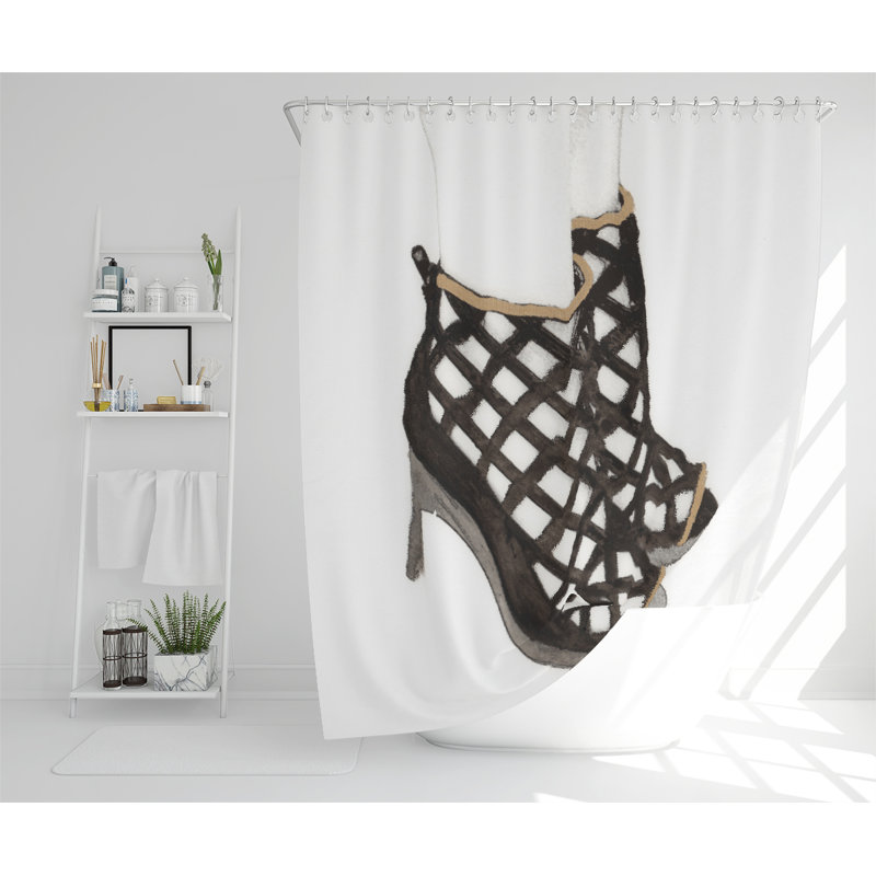 Quam Polyester Shower Curtain Set