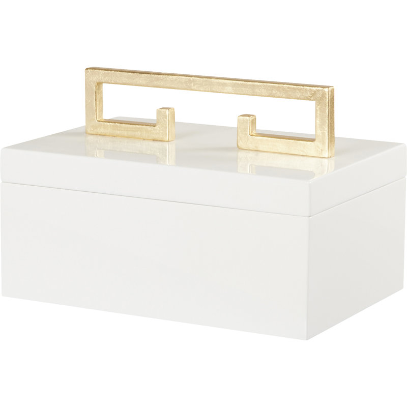 Memory Box, White/Silver