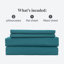 Microfiber Plain Weave / Muslin Sheet Set-424508155-424508154