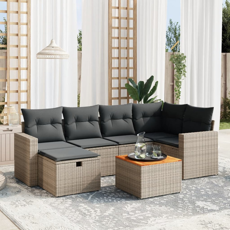 Ensemble de canapé de jardin Vidaxl