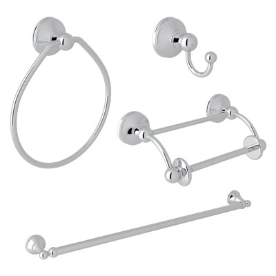 Perrin & Rowe Georgian Era 4 Piece Bathroom Hardware Set