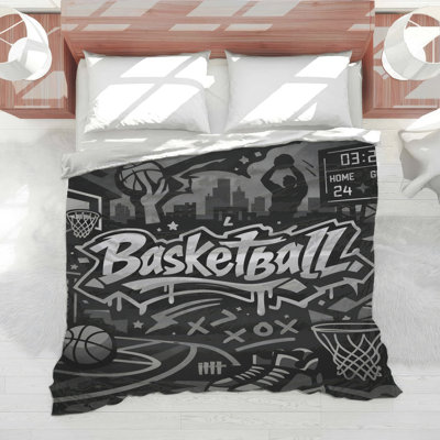 Édredon Basketball Graffiti Art