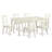 7 Piece Dining Room Table Set consists of a rectangular kitchen table with Butterfly Leaf and 6 Dining Chairs, Mahogany-1425970820-1367632381