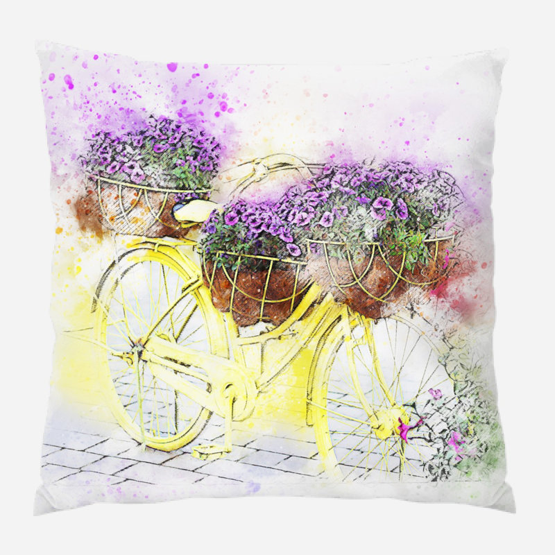 Coussin de vélo Colusa, Microsuède, Intérieur 