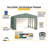 ShelterTube Wind and Snow-Load Rated Garage, 12x18x8 Grey