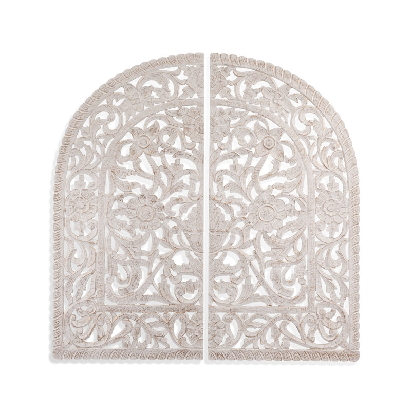 Handmade Wall Decor on Solid Wood