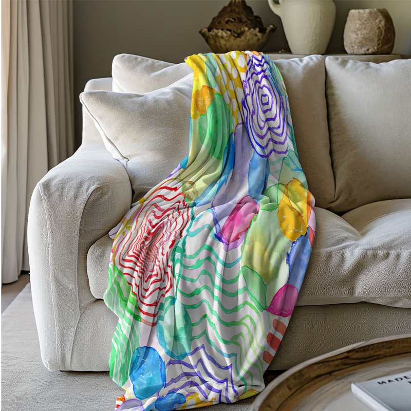 Couverture en sherpa de qualité supérieure 1 pièce, Lit simple
