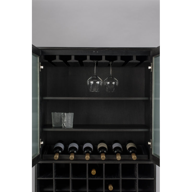 Travis Accent Cabinet, Black