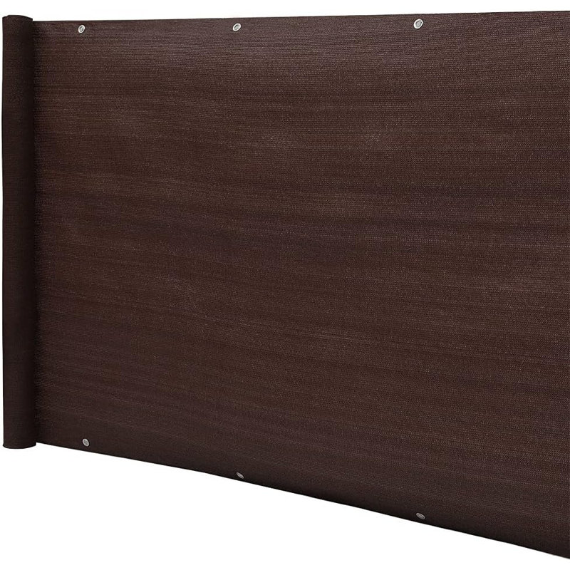Durable & Foldable Shade Net, Brown, 100cm H x 500cm W x 3cm D