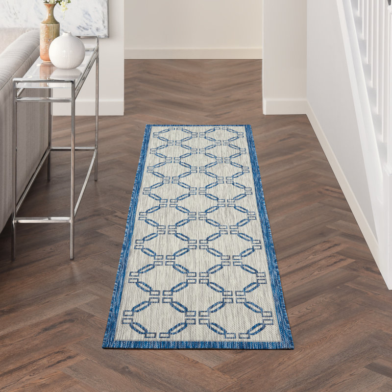 Tapis ivoire Minta, Tapis de couloir 2 pi 2 po x 7 pi 6 po