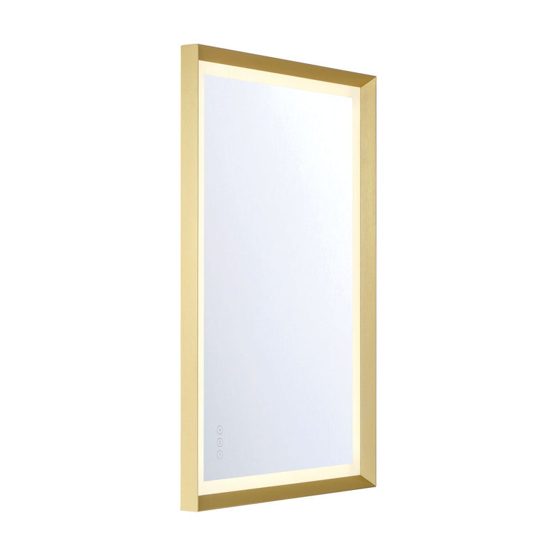 Miroir Artell, Doré, 24 po x 36 po