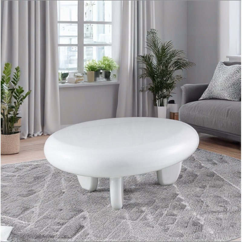 Table basse haute brillance